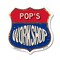 Signmission Pop's Workshop, 6 Inch X 6 Inch, Plastic Sign SHI-P-6-489-POP - alternate 1