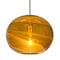 Besa Lighting Geno Stem Pendant, Vapor Amber, Satin Nickel Finish, 1x60W Incandescent 1TT-GENOAM-SN - alternate 1