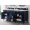 James Martin Vanities Brittany 72'' Dbl Vanity, Victory Blue w/ 3 CM Victorian Silver Silestone Top w/ Wireless Charger 650-V72-VBL-FVSL - alternate 10