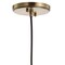 Jonathan Y Wyatt 9.5" Adjustable Drop Pharmacy Metal/Glass LED Pendant, Brass Gold JYL3515A - alternate 14