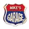 Signmission Mike's Garage, 4 inch X 4 inch, Vinyl Decal, 2PK SHI-D-2PACK-4-383-MIKE - alternate 1