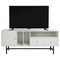Leisuremod Rochester Rectangular TV Stand with Enclosed Storage and Powder Coated Iron Legs, White RTS60W - alternate 10