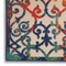 Homeroots 8' X 11' Ivory Blue Orange And Green Trellis Indoor Outdoor Area Rug 546793 - alternate 9