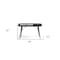 Homeroots 46" Black and Gold Writing Desk 482433 - alternate 7
