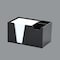 Acrimet Desktop Organizer Pencil, Pen, Paper, Clip, Caddy Holder (Plastic) (Paper Included) (Black Color) 954.4 - alternate 9