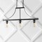 Jonathan Y Jayden 36" 3-Light Industrial Farmhouse Iron/Glass Linear LED Pendant, Oil Rubbed Bronze/Clear JYL7590A - alternate 11