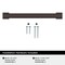 Amerock Bridgeport 5-1/16 inch (128mm) Center-to-Center Oil-Rubbed Bronze Cabinet Pull, 25PK 25VMP37032ORB - alternate 5