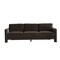 Homeroots 97" Dark Gray Fabric Solid Wood Sofa 674609 - alternate 1