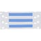Brady PermaSleeve HX Heat Shrink Double Sided Wire Marking Sleeves, Blue, 0.187 in. Dia x 2 in. W 2HX-187-2-BL - alternate 4