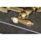 Kingston Brass Two-Handle Wall Mount Bridge Kitchen Faucet, Brushed Brass KS1267BAL - alternate 6