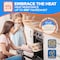 Emporio Kitchen Baking Pan Set, Oven Safe Tray, Up To 450 Deg F, White, 8PK EMPKW88H - alternate 15