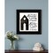 Homeroots A House Black Framed Print Wall Art 404773 - alternate 4