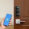 Philips Wi-Fi Smart Deadbolt Door Lock with Multiple Access Methods Including Fingerprint Reader with Lever BUN1040HWZCLS - alternate 4