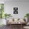 Trademark Fine Art Outdoor Canvas Art - Little Dean  'Pattern Bizarre In Black' Wall Art for Patios, or Gardens 1X29306-OC1824WR - alternate 7