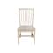 Whitewood Industries Set of Two Solid Wood Audrey Dining Chairs, Unfinished CI-91P - alternate 7