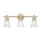 Z-Lite Belle 3-Light Vanity, 24 in W, Modern Gold 7519-3V-MGLD - alternate 8