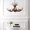 Jonathan Y Eldora 33" 6-Light Rustic Farmhouse Adjustable Resin Antler LED Chandelier, Brown JYL6318A - alternate 12