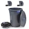 Magnum Tool Gray 55 Gallon Trash Can Set (Trash Can, Quiet Dolly, and Reinforced Lid) (3 Set) CMTC-CLD0-55G03 - alternate 1
