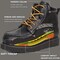 Handpoint Mens 6 in Soft Toe Work Boots-Water Resistant Black Full Grain Leather Boots, 7.5 CK304EE-7.5 - alternate 4