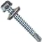 Hillman Self- Drilling Screws No. 12-14 S X 1 in L Hex Hex Head 100 Zinc-Plated 561036 - alternate 3