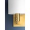 Hudson Valley Lighting Brampton 7.5 in. Wall Sconce Aged Brass 2710-AGB - alternate 5
