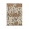 Homeroots 8' X 10' Copper Gold And Ivory Striped Washable Indoor Outdoor Area Rug 596665 - alternate 9