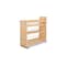 Rev-A-Shelf Maple Wood; Steel, Natural Maple, 8.75 in W, 19.44 in H, 21.63 in D 448-BDDSC-8C - alternate 1