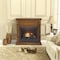 Duluth Forge Ventless Liquid Propane Gas Fireplace With Mantel - 26,000 BTU, T-Stat Control, Apple Spice Finish DFS-300LT-3AS - alternate 7