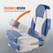 Vevor Boat Seat High Back Folding Fishing Boat Seat Chair Sponge Padding, 2PK YL86523 - alternate 7