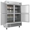 Koolmore 54 in. Commercial Stainless Steel Solid Half Door Reach-In Freezer, 47 cu. ft. RIF-2D-SSHD - alternate 10