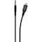 Scosche Braided Apple Lightning to 3.5mm Aux Cable 4ft, Space Gray I3AUXB4SG-SP - alternate 1