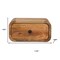 Homeroots 12" Oak Solid Wood One Drawer Floating Nightstand 653835 - alternate 8