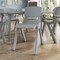 Flash Furniture Plastic Stacking School Chairs with 12 in Seat Height in Soft Gray, 2PK 2-YU-YCX-001-SFTGY-GG - alternate 10