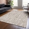 Homeroots 9' X 12' Brown And Ivory Abstract Washable Indoor Outdoor Area Rug 588502 - alternate 9