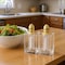 Homeroots Set of Two Clear And Gold Crystal Pepper Shakers 376094 - alternate 4