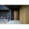 Vdomdoors Steel Door Deux 1713 Natural Oak Stainless Inserts Single Modern Painted-W36xH80-Left Inswing DEUX1713EXD-OAKW-W36 x H80-Left-hand Inswing - alternate 6