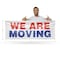 Signmission We Are Moving, 24 Inch x 72 Inch, Vinyl Banner B-72-30921 - alternate 5