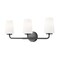 Z-Lite Montford 3-Light Vanity, 24 in W, Matte Black 7005-3V-MB - alternate 1