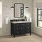 James Martin Vanities Lorelai 48" Single Vanity, Black Onyx, w/ 3 CM Siberian Silestone Top w/FreePower Wireless Charger 424-V48-BKO-FSFR - alternate 9