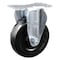 Service Caster 4 Inch Hard Rubber Wheel Rigid Top Plate Caster SCC-20R414-HRS - alternate 1