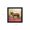Homeroots Henry the Horse Black Framed Print Wall Art 415337 - alternate 4