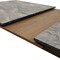 Homeroots 86" Gray and Walnut Wood Self-Storing Leaf Extendable Dining Table 716296 - alternate 9