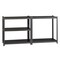 Iron Horse 3200 Riveted Steel Shelving 5-Shelf Unit, 18D x 36W x 72H, GunGray/Black 20996 - alternate 9
