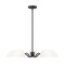 Z-Lite Breton Matte Black 5 Light Chandelier 3048-5MB - alternate 7