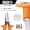 Klein Tools Diagonal Cutting Pliers, Insulated, Heavy-Duty, 7-Inch D220-7-INS - alternate 3