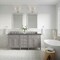 James Martin Vanities Brittany 72'' D Vanity, Urban Gray w/ Parisien Bleu Silestone Top w/FreePower Wireless Charger 650-V72-UGR-FPBL - alternate 10