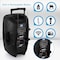 Pyle Pyle Karaoke Portable PA Speaker System, 1600W, Rechargeable Battery, Wheels, USB MP3, FM Radio, Remote PPHP1599WU - alternate 6