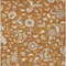 Homeroots 3' X 5' Copper Green And Gray Floral Washable Indoor Outdoor Area Rug 597842 - alternate 9
