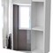 Homeroots 18" White Wall mounted Accent Cabinet With Five Shelves 535005 - alternate 9