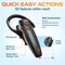 Delton Wireless Single-Ear Bluetooth Computer Headset with Mic, Black 87X - alternate 9